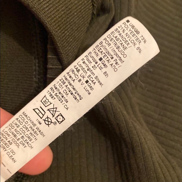 ATHLETA Dark Grenn Tee . Size S - Picture 4 of 6